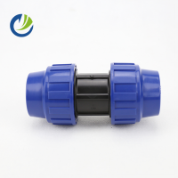 PP coupling compression plastic pipe fitting quick connect water pipe fittings connection