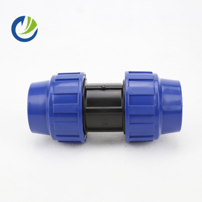 All size available PP compression pipe fitting water fluid quick female coupling