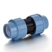 PP Compression Fittings HDPE Pipe fast fitting for Irrigation